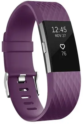 Produktbild von CHPN – Uhrenarmband – Armband passend für Fitbit – Fitbit Charge 3 & 4 Sportarmband – Lila – M/L – Uhrenarmband – Armband – Armband – Schrittzähler