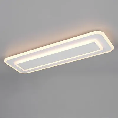 Produktbild von TRIO-Leuchten Deckenleuchte LED RIVA BHT 60x4,70x20 cm weiß