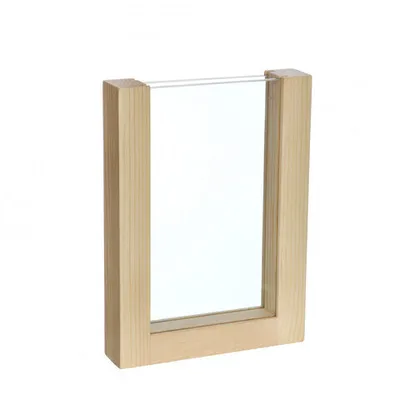 Obrázok produktu pre Ideas4seasons Sklenený rám v drevenom podstavci 13x18 cm