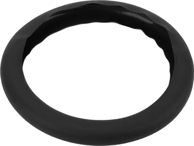 Immagine prodotto di Coprivolante in silicone, antiscivolo, universale, lavabile, nero, per interni auto