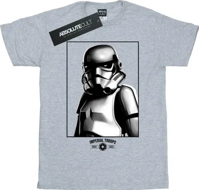 Produktbild von Star Wars - "Imperial Troops" T-Shirt für Herren BI46331 (M) (Grau)
