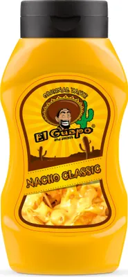 Produktbild von El Guapo Nacho Classic - Cremige Nacho Käsesauce Tex-Mex Dip, Sauce oder Topping