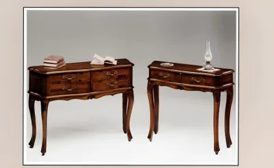 Produktbild von Kommode Konsolen Barock Rokoko Tisch Kommoden Holz Design Beistell Schrank
