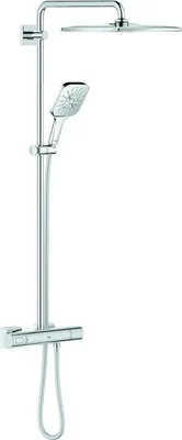 Produktbild von GROHE Rainshower 310 SmartActive Cube, 111,8 cm, 1,75 m, Wand, Chrom, G1/2