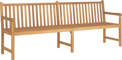 Produktbild von Gartenbank 228 cm Massivholz Teak
