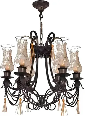 Obrázok produktu pre Zámecký stropný luster luxusný luster luster stropná lampa sklenená lampa