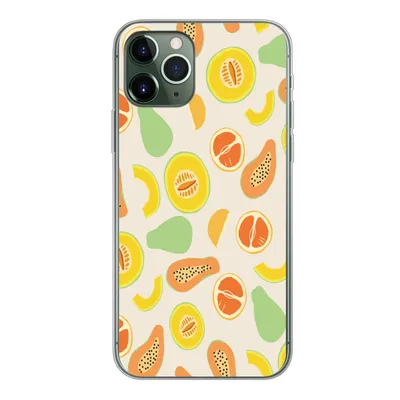 Produktbild von MuchoWow® Handyhülle Schutzhülle Hülle für iPhone 11 Pro Obst - Muster - Melone Silikon Softcase Handy Hülle - Handy