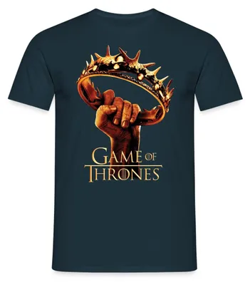 Produktbild von Spreadshirt Game Of Thrones Logo Männer T-Shirt, XXL, Navy