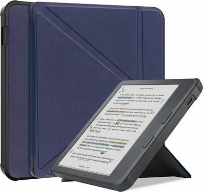 Immagine prodotto di imoshion Cover pieghevole per Kobo Libra Colore - Blu scuro