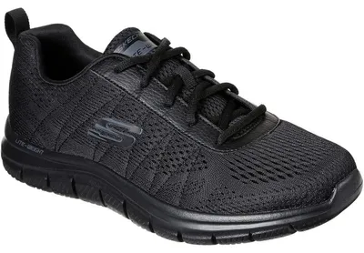 Image de Baskets Skechers SPORT MENS TRACK MOULTON pour homme, noir, pointure : 39 EU