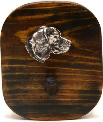 Image de Beagle - Porte-laisse, porte-médaille pour chien, crochet à clés de la marque Art-Dog