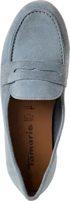 Produktbild von Tamaris Damen Slipper Leder Halbschuh 1-24203-46, Größe:39 EU, Farbe:Blau