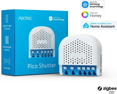 Produktbild von Zigbee Rollladenmodul für Smart Home und Jalousiesteuerung