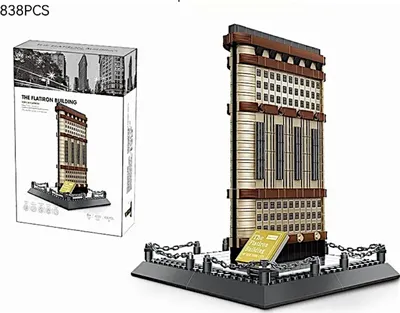 Zdjęcie produktu dla WANGE Flatiron Building New York – zestaw architektoniczny, USA