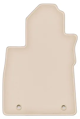 Produktbild von DURBAN Beige Velours-Fahrerfußmatte für MG ZS I Crossover (2017-)