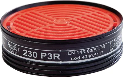 Produktbild von Ekastu Partikelfilter 230, P3R f.Polimask 230 (Pck.a2St)