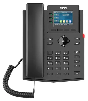 Produktbild von Fanvil HT301-U, Kabelgebunden, Büro/Callcenter, 20 - 20000 Hz, 73 g, Kopfhörer, Schwarz