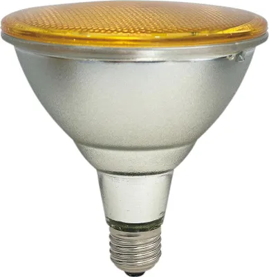 Produktbild von LED Leuchtmittel PAR38 Glas Reflektor IP65 15W = 75W E27 1100lm Gelb 90°