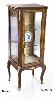 Obrázok produktu pre Casa Padrino baroková vitrína 50 x 39 x v. 124 cm - vitrína - vitrína do obývačky