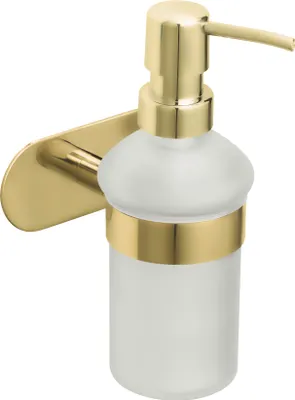 Produktbild von WENKO Turbo-Loc® Seifenspender Mod. Orea Gold Matt, Befestigen ohne bohren