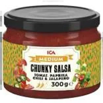 Produktbild von ICA Chunky salsa Medium