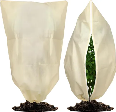 Produktbild von Winterschutz für Pflanzen, 2 Stück, 80 x 120 cm, Schutzhaube für Gartenpflanzen, wasserdicht
