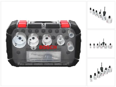 Immagine prodotto di Bosch Progressor Set Seghe a tazza for Wood & Metal ( 2608594187 ) 9 pezzi - Bi Metall HSS