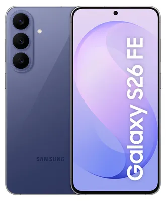 Immagine prodotto di Samsung Galaxy S26 FE, 128GB, Blueberry, AI, Camera 50MP, Assistente Foto, My FanCam, Video con Blocco Orizzontale, Batteria 4900 mAh, RAM 8GB