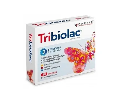 Zdjęcie produktu dla Tribiolac, 20 kapsułek
