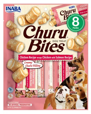 Produktbild von Churu EUD723, Leckerli, Hund, Huhn, Lachs, 12 g