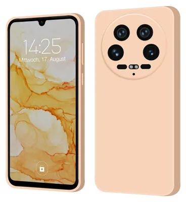 Produktbild von Hülle für Xiaomi 14 Ultra Case Cover Bumper Smartphone Softgrip Schutzhülle Farbe: Rosa