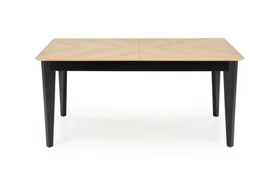 Zdjęcie produktu dla Stół rozkładany EDMONDO 160(240)x90 dąb/czarny