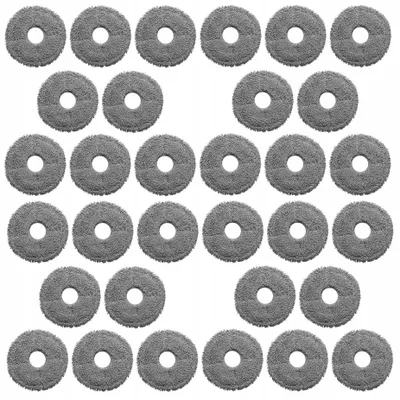 Produktbild von 24 Stück Wischpads Wischtücher Mop Zubehör - für Dreame L10S Ultra L20 X20 X40 X50 Xiaomi S10+ X10+ Q Revo - Roboterstaubsauger Ersatzteil