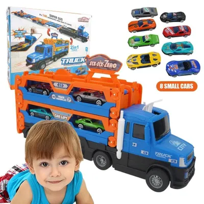 Produktbild von Spielzeug mit Licht und Sound Auto Transporter Kinder Spielzeug Geschenk