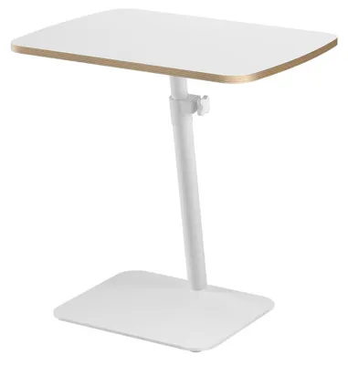 Produktbild von Verstellbarer Beistelltisch für Laptop Spacetronik SPR-BUDDY-27-MWW weiß