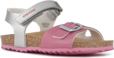 Produktbild von GEOX Girl Sandale Lederfussbett rosasilber-EUR 25