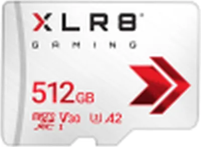 Immagine prodotto di PNY XLR8 512GB Gaming Classe 10 U3 V30 Scheda di memoria flash microSDXC? - SD a capacità estesa (MicroSDHC)