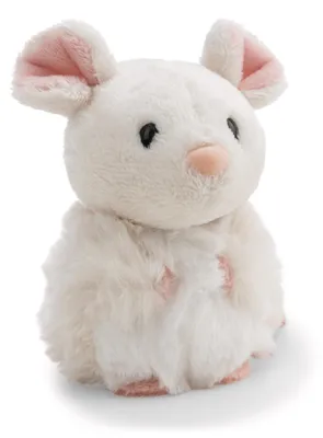 Zdjęcie produktu dla Pluszowa myszka Nici, stojąca, 12 cm, biała