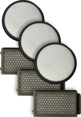 Produktbild von vhbw 3x HEPA-Filter, 3x Vormotor-Filter Ersatz für Rowenta ZR005901 für Staubsauger