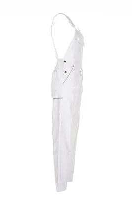 Produktbild von Planam Latzhose Canvas 320 Gr. 48 weiß