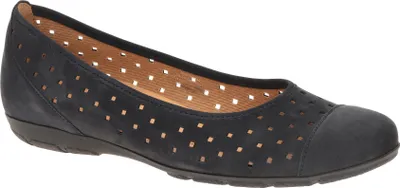 Produktbild von Gabor 84.169 Ballerinas - Damen Halbschuhe - Slipper blau Freizeit NEU