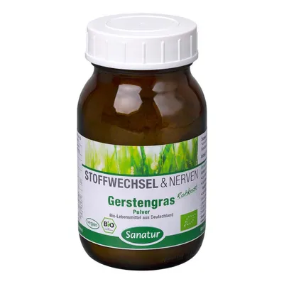 Produktbild von Sanatur Gerstengras , 90 g Pulver