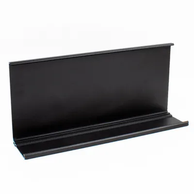 Produktbild von Befestigung für Rohrsockelleiste 200 mm schwarz