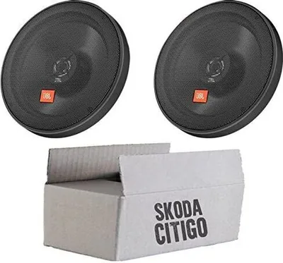 Produktbild von JBL STAGE2 624 | 2-Wege | 16,5cm Koax Lautsprecher - Einbauset passend für Skoda Citigo Front Heck - justSOUND