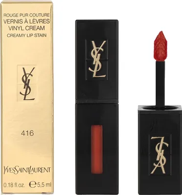 Produktbild von YSL Rouge Pur Couture Vernis A Levres Vinyl Creamy Lip Gloss #416 Psychedelic Chili 5,5 ml