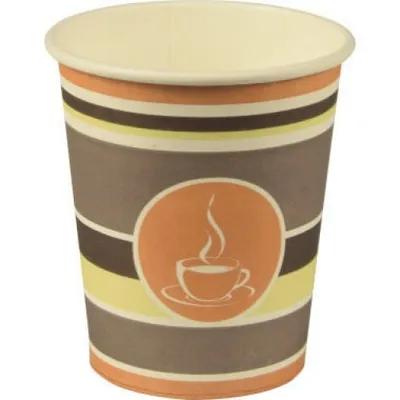 Produktbild von PAPSTAR Trinkbecher Coffee To Go 90128 0 Farbe: natur/braun
