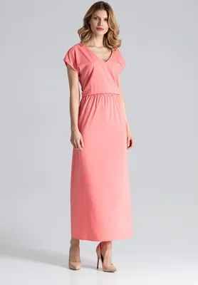 Produktbild von Figl Midikleid für Frauen Kadydwyr M668 koralle XL