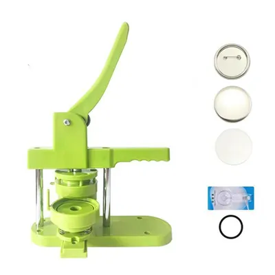 Produktbild von Button-Button-Maker, 58-mm-Set mit magnetischer Button-Maschine, austauschbare Formen, geeignet für Partys, Campus-Events, Konzerte und Festivals