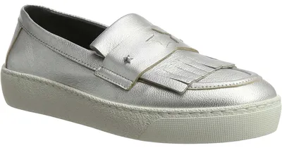 Produktbild von Tommy Hilfiger Damen Mokassins Slipper FW0FW01713-901 Silber #107