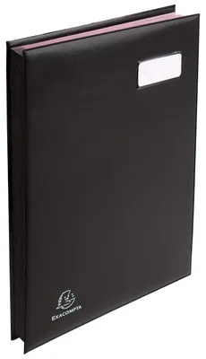 Obrázek produktu pro Exacompta podpisová složka L'Expanse 24 přihrádek Formát 24x32cm Černá 654765E
